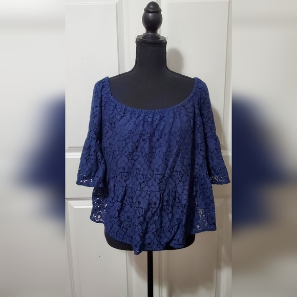 A.N.A Lace Off Shoulder Blouse - Picture 2 of 9